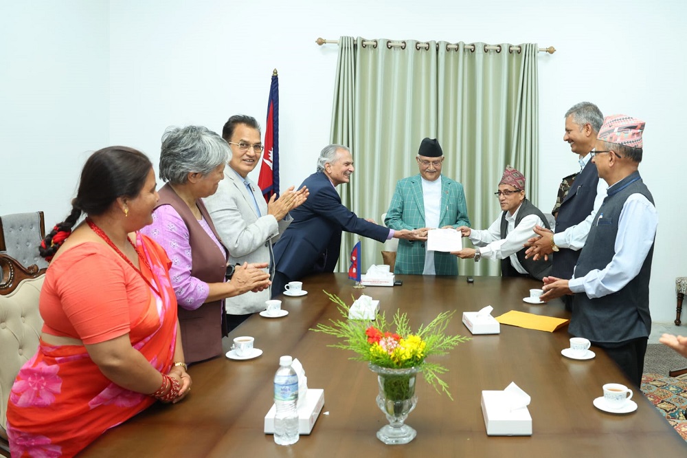 सङ्क्रमणकालीन न्यायलाई टुङ्गोमा लगिन्छ, द्वन्द्वकालीन घटनाको पुनरावृत्ति हुन दिइँदैन : प्रधानमन्त्री ओली