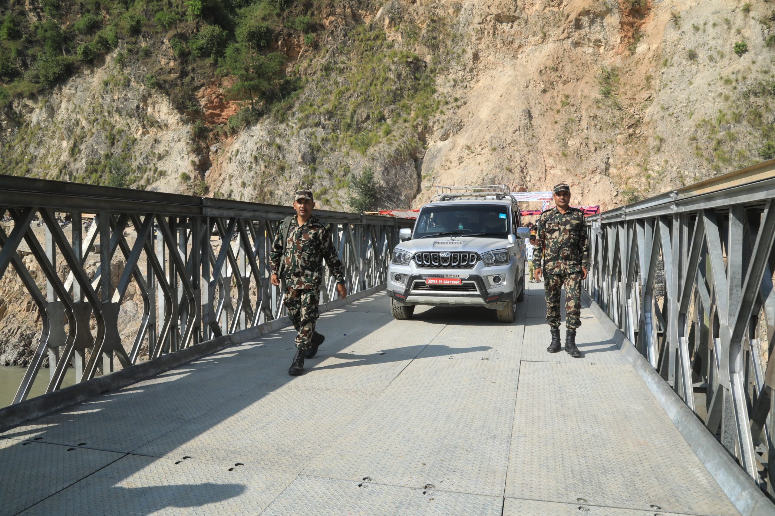 खुर्कोटको पुलबाट सार्वजनिक यातायात सञ्चालन