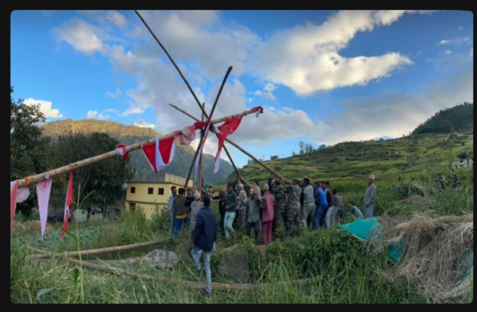 छायाँनाथ ऋणमोक्ष मन्दिरमा ५२ हाते लिंगो फेरियो