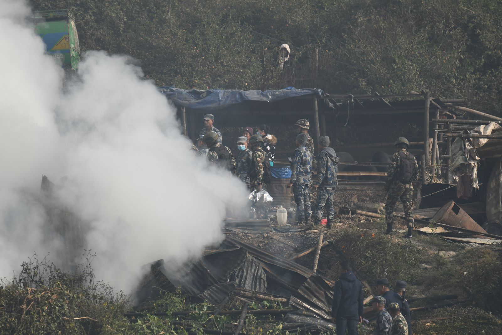 चोभारको कबाडी संकलन केन्द्रमा आगलागी