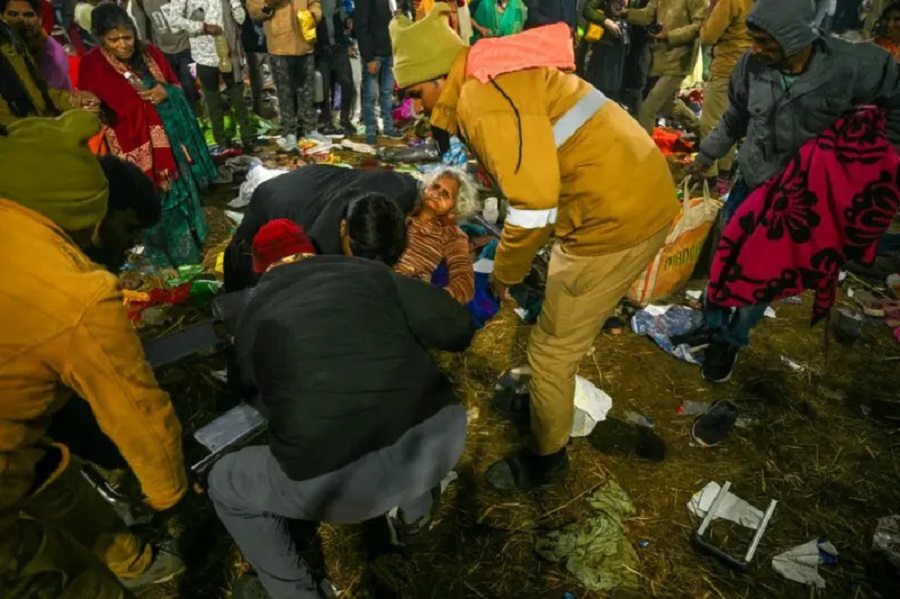 कुम्भ मेलामा भागदौड, कम्तीमा १४ जनाको मृत्यु