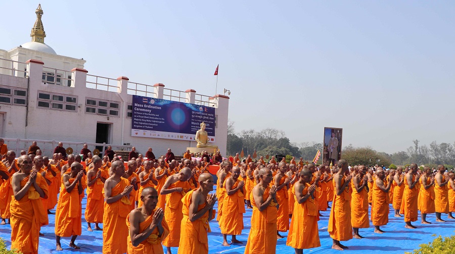 बुद्धको उपदेशलाई ग्रहण गर्न पाउनु ठूलो अवसर :  राजदूत सुवापोङ