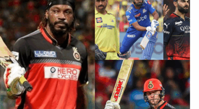 आईपीएलमा सर्वाधिक छक्का हान्ने ५ खेलाडी
