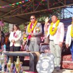 मेलुङ गाउँपालिकामा राष्ट्रपति रनिङ शिल्ड प्रतियोगिता 