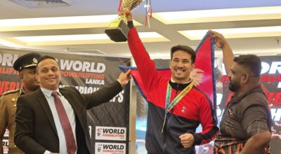 १८ वटा हड्डी भाँचिएका पावरलिफ्टिङका विश्व च्याम्पियन