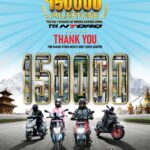 एनटोरक १२५ ले १.५ लाख प्रयोगकर्ता पार, देशभर ‘१५०के सेलिब्रेसन’