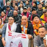 एमाले नेता जनार्दन ढकाल सहित ७८ जना काग्रेसमा प्रवेश 