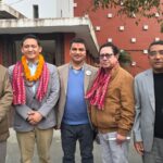 काठमाडौं ५ मा रास्वपाका टिकट आकांक्षी प्रणय राणा र नेपाल कम्युनिष्ट पार्टीका केन्द्रीय सदस्य दीपक केसी कांग्रेस प्रवेश