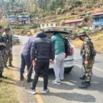 शान्तिपूर्ण निर्वाचनको लागि नेपाली सेनाको मोवाईल चेकीङ