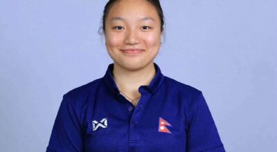 १३ वर्षमै राष्ट्रिय टोलीमा डेब्यु गरेकी इभाना थापा