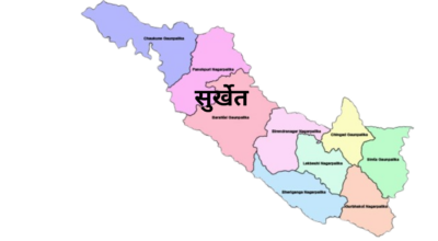 सुर्खेत-२ निर्वाचन क्षेत्रको ०२ : ०१ बजेको मत परिणाम