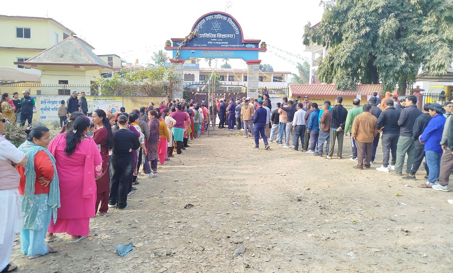 मकवानपुरमा खस्यो ५९ प्रतिशत मत