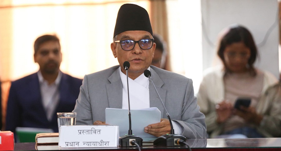 प्रधानन्यायाधीशमा डा. मनोजकुमार शर्माको नाम अनुमोदन