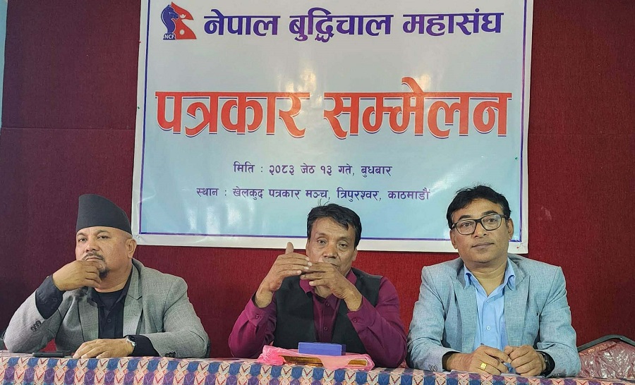 नेपाल बुद्धिचाल महासंघमा हेराकाजी महर्जन पक्षको साधारण सभा वैद्य भएको दाबी